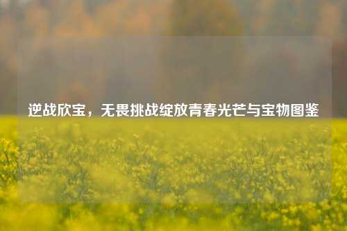 逆战欣宝,无畏挑战绽放青春光芒与宝物图鉴