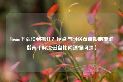 Steam下载慢到抓狂?硬盘与 双重限制破解指南(解决磁盘比网速慢问题)