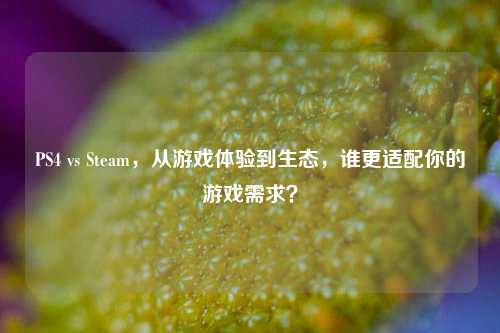 PS4 vs Steam,从游戏体验到生态,谁更适配你的游戏需求?