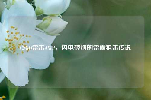 CSGO雷击AWP,闪电破烟的雷霆狙击传说