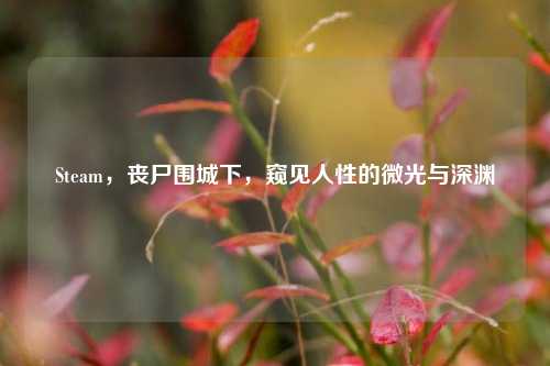 Steam,丧尸围城下,窥见人性的微光与深渊