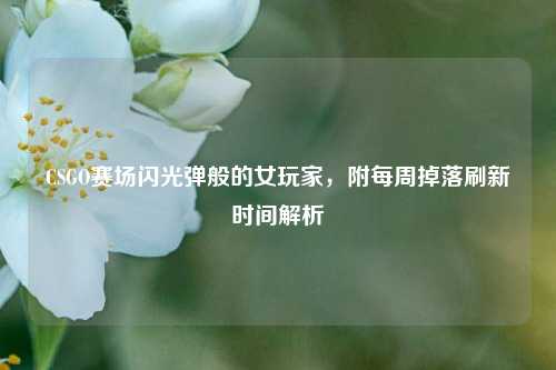 CSGO赛场闪光弹般的女玩家,附每周掉落刷新时间解析