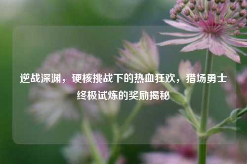 逆战深渊,硬核挑战下的热血狂欢,猎场勇士终极试炼的奖励揭秘